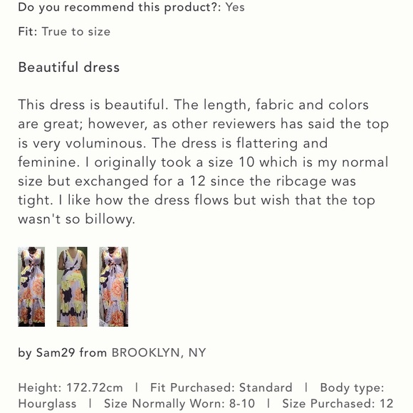 Anthropologie NWT Maeve Floral Wrap Maxi Dress Size 22W. - Picture 11 of 14